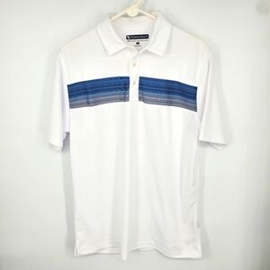 Pebble Beach Shirt Mens Large Short Sleeve Performance Polo